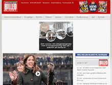 Tablet Screenshot of billedbladet.dk